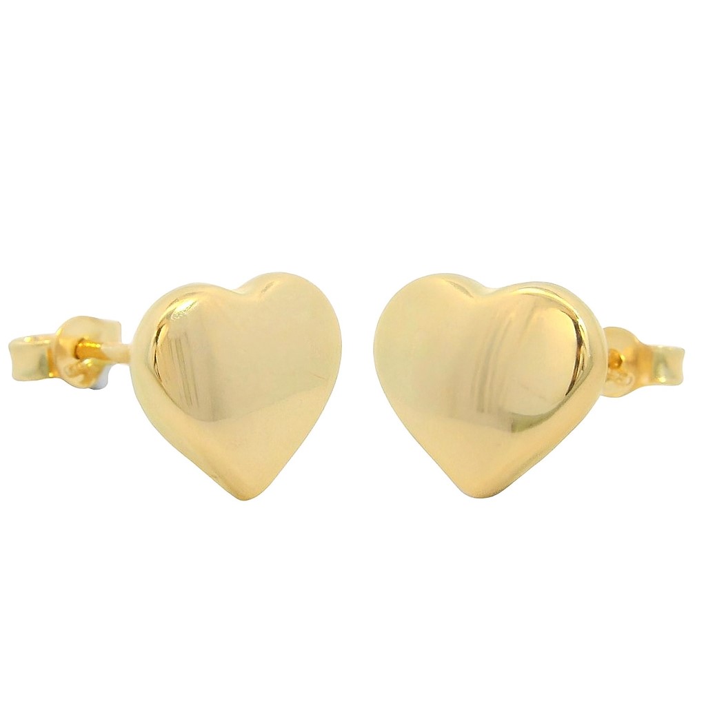 PENDIENTES CORAZON .9MM.PRESION.