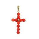 CRUZ BOLAS COLOR ZAFIRO DE 2.5MM.15x10MM. (copia)