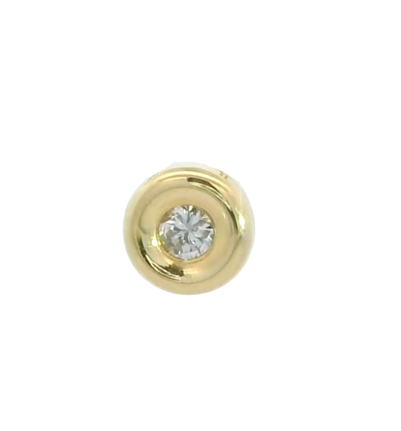 COLGANTE CHATON ESTAMPACION 6MM.BRILLANTE H-SI 1 0.10 CT