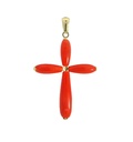 CRUZ CORAL FINO 27x21MM.