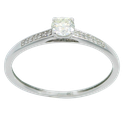 SORTIJA CUAJO BRILLANTES SI1-H .0.14 CT TW.