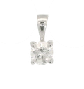 COLGANTE GARRA FUNDICION  3MM.BRILLANTE H-SI 1.  0.05CT