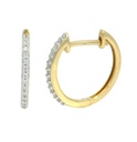 PENDIENTES BRILLANTES Di 26 RD SI H 0.10 CT.0.10 CT TW
