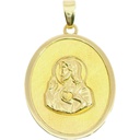 15MM OVAL SACRED HEART OF JESUS DEVOTIONAL MEDAL.