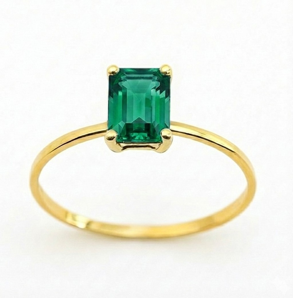 7x5MM ENERALD RING