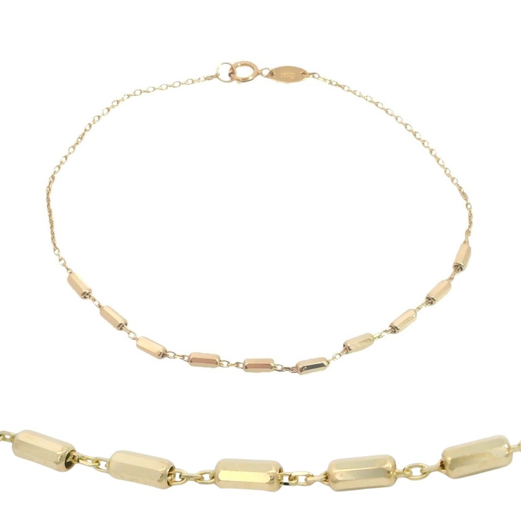 PULSERA TUBOS.17CM.
