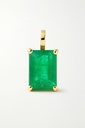 7x5MM EMERALD PENDANT.