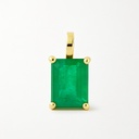7x5MM EMERALD PENDANT.