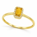 SORTIJA CIRCONITAS Y CITRINO RECTANGULAR 5x3 MM