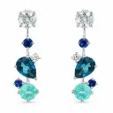 PENDIENTES BRILLANTES 2RD SI H 0.07 DI 2 RD SO H 0.05 PIEDRAS NATURAL 3.36 CT TW