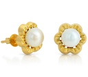 6MM FRESHWATER PEARL STUD EARRINGS