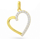 16x14MM 9 KARAT HEART PENDANT