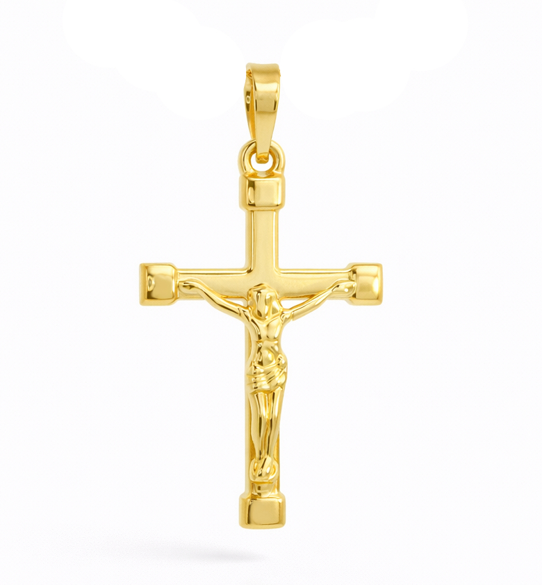 26x17MM 9 KARAT GOLD CRUCIFIX