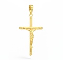 CRUZ  CON CRISTO  9 KILATES