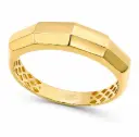 RECTANGLES GOLD RING 