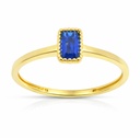 6x4MM NANO SAPPHIRE RING.9 KARAT
