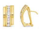 OMEGA BACK LADY EARRINGS