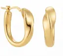 ARO ABIERTO RETORCIDO LISO. 20x19x7MM