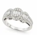 SORTIJA BRILLANTES DI 90 RD SI H 0.40 22GB 0.51 CT TW 