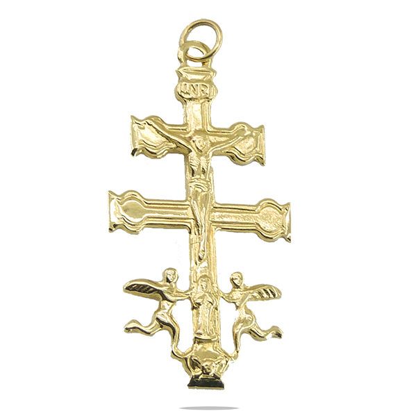 23x17MM "CARAVACA"CROSS PENDANT.