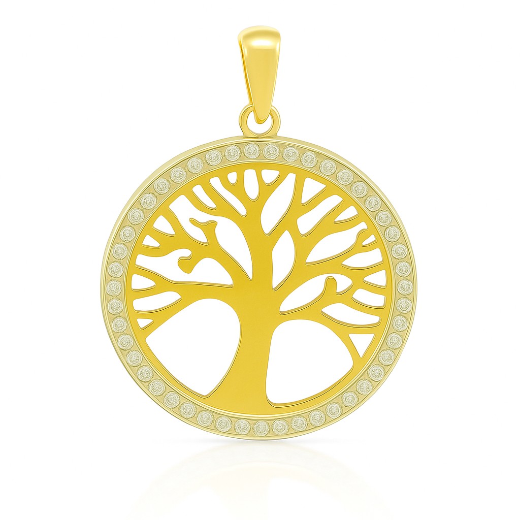 COLG.ARBOL DE LA VIDA PIEDRAS 20MM