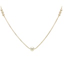 GARGANTILLA 6 PERLAS 3MM Y CENTRAL DE 5/5'5MM.