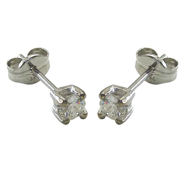 GARRA BRILLANTE 3.5MM 0.32CT TW I-SI PRESION