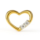 COLG.CORAZON 11*9MM 2/0.05 H-SI