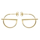 18MM HOOP EARRINGS.