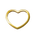 12MM PLAIN HEART  PENDANT.