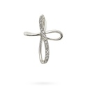 CRUZ 15x10MM 16 BRILLANTES 0.045 CT TW H-SI