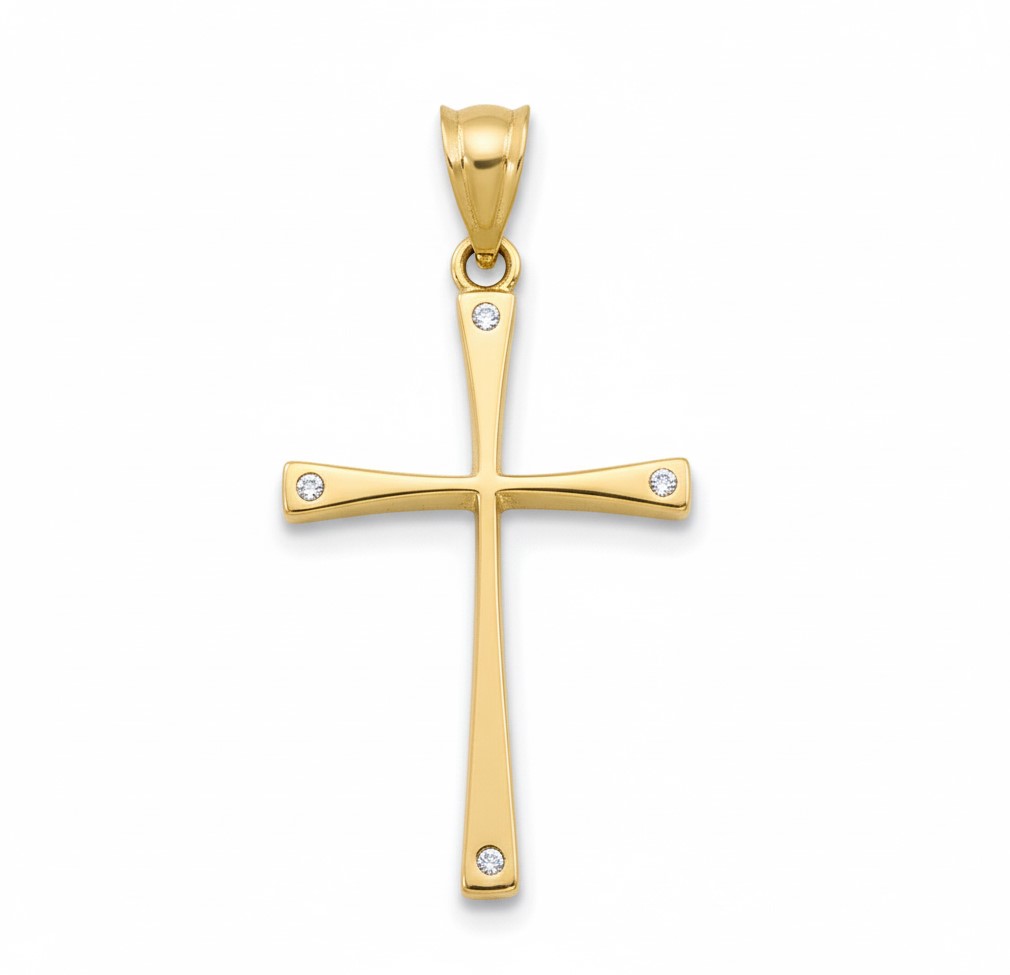 CRUZ CON CIRCONITAS.