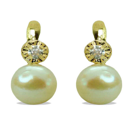 PENDIENTES  SOLISTA Y  PERLA.CATALAN