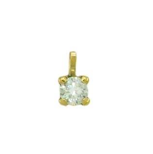 4MM CZ PENDANT.