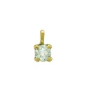 COLGANTE GARRA CIRCONITA 4MM CON REASA