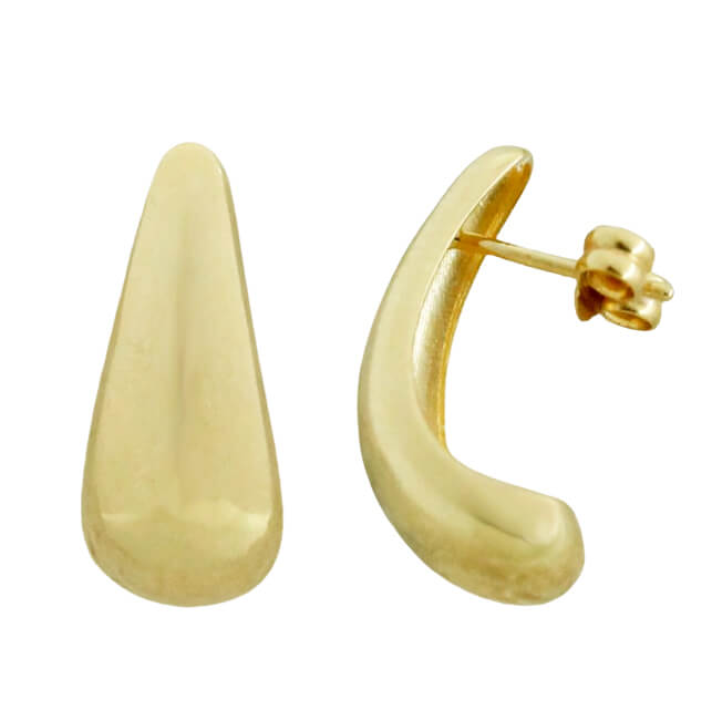 PENDIENTES GOTA 18x7MM.PRESION.