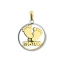 COLGANTE MAMA HUELLAS 17 MM