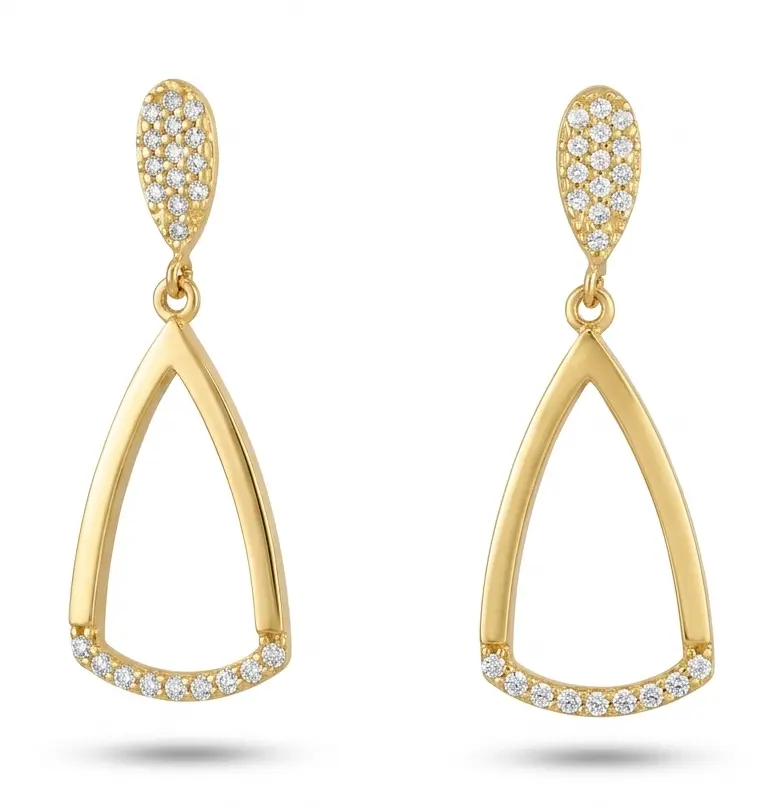 30x14MM TEAR DROP EARRINGS