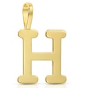 INITIAL "H" PENDANT.10MM.