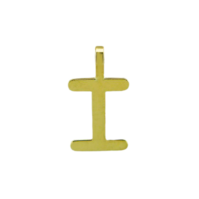 INITIAL "I" PENDANT.10MM.
