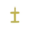 INITIAL "I" PENDANT.10MM.