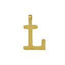 INITIAL "L" PENDANT.10MM.