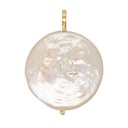 20MM PLAIN BAROQUE PEARL PEENDANT.