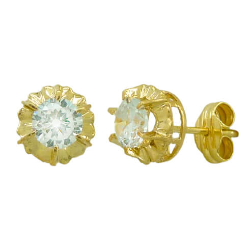 PENDIENTES SOLISTA PEQUEÑA.6MM.PRESION