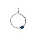 COLGANTE 18MM 6 BRILLANTES 0.018,10 DE 0.046 H-SI Y ZAFIRO