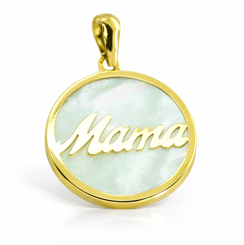 COLGANTE REDONDO MAMA NACAR 17MM