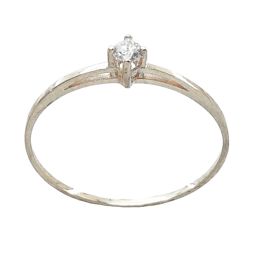 2.65 MM DIAMOND SOLITAIRE RING.0.07 CT.VS H
