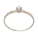 2.65 MM DIAMOND SOLITAIRE RING.0.07 CT.VS H