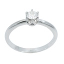 SOLITARIO BRILLANTE 3.00MM VS-H 0.11 CT