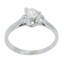 3.5 MM DIAMOND SOLITAIRE RING.0.17 CT.VS H